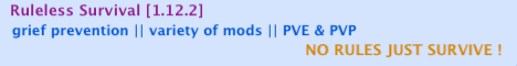 Ruleless Modded Survival