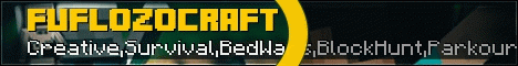 FuflozoCraft BedWarsBlockHuntParkourSurvivalCreativeMobArena