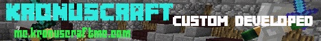 KronusCraft Network | Custom Developed | Friendly Community
