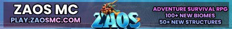 ZaosMC - Adventure RPG Survival