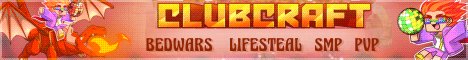 ClubCraft (Huge Online) Survival  |  PVP |  BedWars  | Lifesteal + More