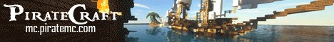 PirateCraft - Pirate themed minecraft server, build working ships and cannons